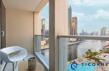 شقة - غرفة نوم - 1 حمام للبيع في برج تشرشل السكني - أبراج تشرشل - الخليج التجاري - دبي