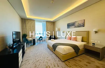 Apartment - Studio - 1 Bathroom for rent in The Palm Tower - Palm Jumeirah - Dubai