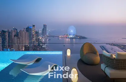 Apartment - 3 Bedrooms - 4 Bathrooms for sale in W Residences Dubai Harbour - Dubai Harbour - Dubai