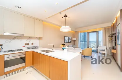 شقة - 2 غرف نوم - 2 حمامات للايجار في العنوان رزيدنسز برج الأوبرا دبي 2 - ذو ادراس ريزيدنس دبي أوبرا - دبي وسط المدينة - دبي