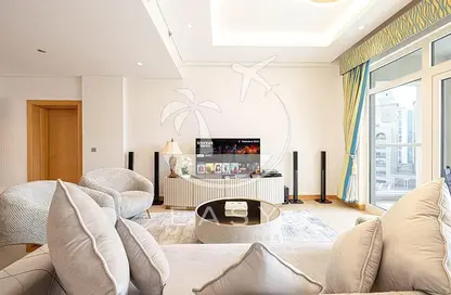 Apartment - 1 Bedroom - 2 Bathrooms for rent in Abu Keibal - Shoreline Apartments - Palm Jumeirah - Dubai