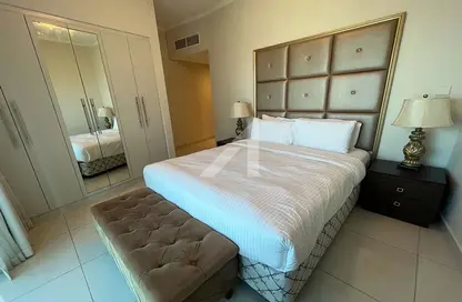 Room / Bedroom image for: Apartment - 3 Bedrooms - 4 Bathrooms for rent in Damac Heights - Dubai Marina - Dubai, Image 1