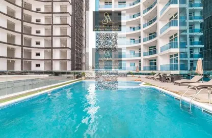 Apartment - 1 Bedroom - 2 Bathrooms for rent in Oasis Tower - Al Rashidiya 1 - Al Rashidiya - Ajman