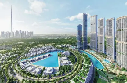 Apartment - 1 Bedroom - 1 Bathroom for sale in 340 Riverside Crescent - Sobha Hartland II - Bukadra - Dubai