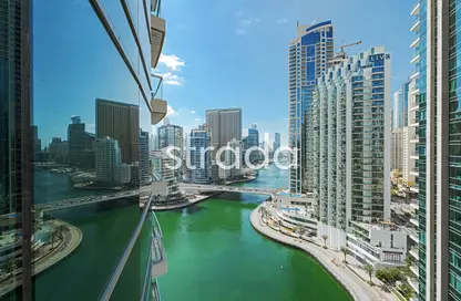 Water View image for: Apartment - 1 Bedroom - 2 Bathrooms for rent in Fairfield Tower - Park Island - Dubai Marina - Dubai, Image 1