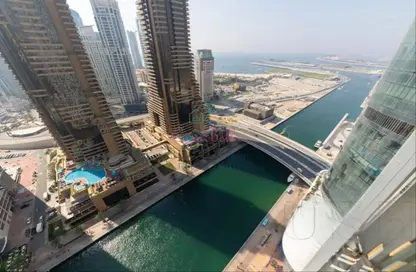 شقة - غرفة نوم - 2 حمامات للايجار في (برج كيان (إنفينيتي - دبي مارينا - دبي