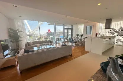 Apartment - 3 Bedrooms - 4 Bathrooms for rent in Apartment Building 8 - Bluewaters Residences - Bluewaters - Dubai