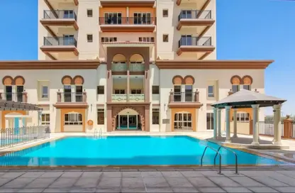 شقة - غرفة نوم - 2 حمامات للايجار في طراز عربي - مساكن القناه المائية - مدينة دبي الرياضية - دبي