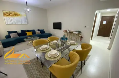 شقة - 2 غرف نوم - 3 حمامات للبيع في قرية الاميرة - الياسمين - عجمان