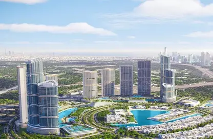 Apartment - 1 Bedroom - 1 Bathroom for sale in 350 Riverside Crescent - Sobha Hartland II - Bukadra - Dubai