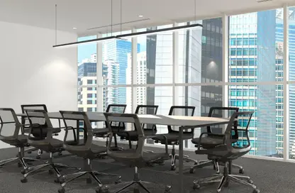 Office Space - Studio - 1 Bathroom for rent in Swiss Tower - JLT Cluster Y - Jumeirah Lake Towers - Dubai