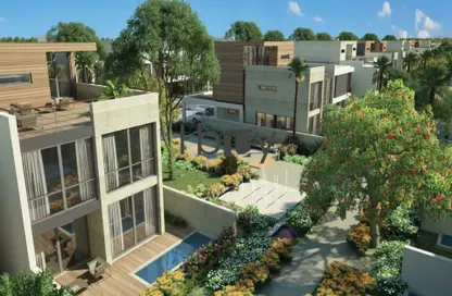 Townhouse - 5 Bedrooms - 6 Bathrooms for sale in Faya at Bloom Gardens - Bloom Gardens - Al Salam Street - Abu Dhabi