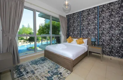 Room / Bedroom image for: Apartment - 3 Bedrooms - 4 Bathrooms for rent in The Residences 8 - The Residences - Downtown Dubai - Dubai, Image 1