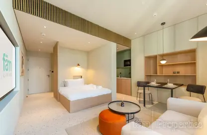 Room / Bedroom image for: Apartment - 1 Bathroom for rent in UPSIDE Living - Business Bay - Dubai, Image 1