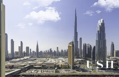 Apartment - 2 Bedrooms - 3 Bathrooms for rent in Downtown Views II Tower 1 - Downtown Views II - Downtown Dubai - Dubai