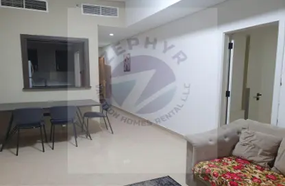 Living Room image for: Apartment - 1 Bedroom - 2 Bathrooms for rent in District 13 - Jumeirah Village Circle - Dubai, Image 1