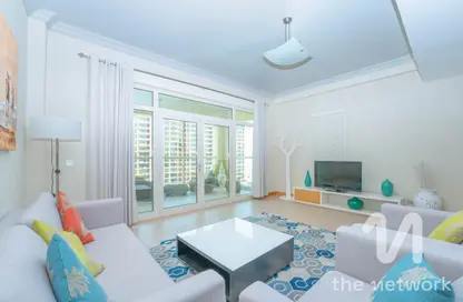 Apartment - 1 Bedroom - 2 Bathrooms for rent in Al Das - Shoreline Apartments - Palm Jumeirah - Dubai