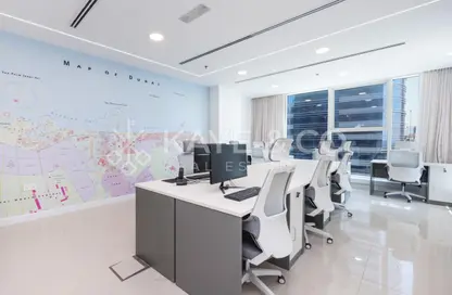 مكتب - استوديو - 1 حمام للايجار في برج المنارة - الخليج التجاري - دبي