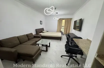 Apartment - Studio - 1 Bathroom for rent in Goldcrest Executive - JLT Cluster C - Jumeirah Lake Towers - Dubai