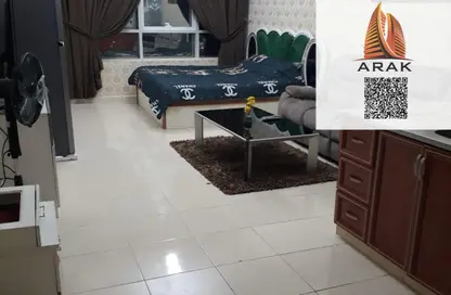 Apartment - Studio - 1 Bathroom for rent in Orient Tower 1 - Orient Towers - Al Bustan - Ajman