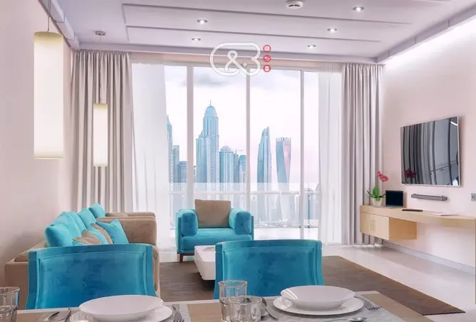 Apartment - 1 Bathroom for sale in Se7en City JLT - Jumeirah Lake Towers - Dubai