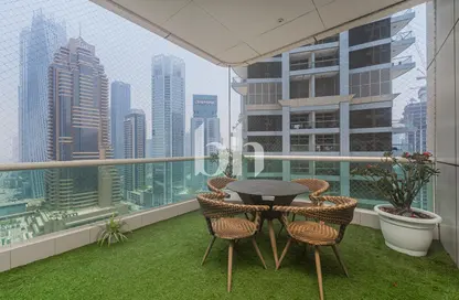 Apartment - 2 Bedrooms - 3 Bathrooms for rent in The Royal Oceanic - Dubai Marina - Dubai