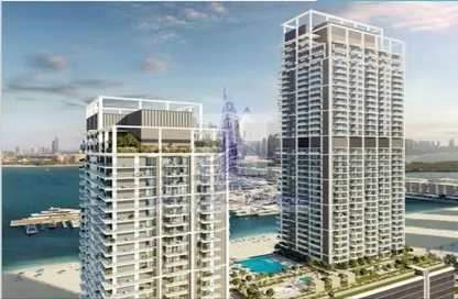 Apartment - 3 Bedrooms - 3 Bathrooms for sale in Beach Mansion - EMAAR Beachfront - Dubai Harbour - Dubai