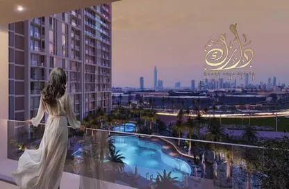 Pool image for: Apartment - 1 Bathroom for sale in Jannat - Midtown - Dubai Production City (IMPZ) - Dubai, Image 1
