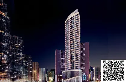 Apartment - 1 Bedroom - 2 Bathrooms for sale in Tower C1 - Ajman Pearl Towers - Ajman Downtown - Ajman