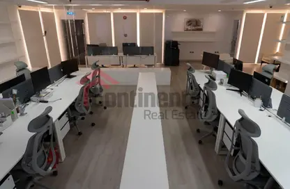 Office Space - Studio - 2 Bathrooms for rent in Robot Park Tower - Al Khan - Sharjah
