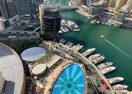 Studio - 1 bathroom for rent in Marina Tower - Dubai Marina - Dubai