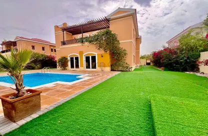 Pool image for: Villa - 5 Bedrooms - 5 Bathrooms for rent in Hacienda - The Villa - Dubai, Image 1
