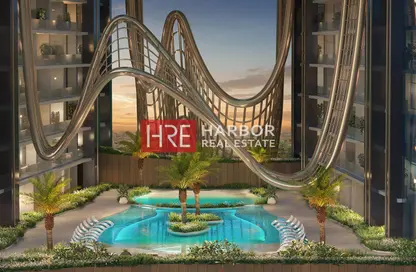 شقة - 2 غرف نوم - 2 حمامات للبيع في سكاي هيلز ريزيدنسز 2 - سكاي هيلز ريسيدنزيس - حديقة دبي العلميه - دبي