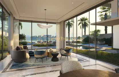 Living Room image for: Penthouse - 4 Bedrooms - 5 Bathrooms for sale in Six Senses Residences - Palm Jumeirah - Dubai, Image 1
