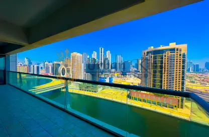 شقة - غرفة نوم - 2 حمامات للايجار في وندسور مانور - الخليج التجاري - دبي