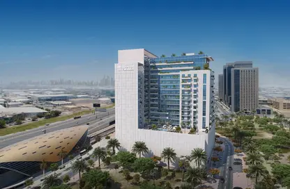 Outdoor Building image for: Retail - Studio for sale in Azizi Aura - Jebel Ali - Dubai, Image 1