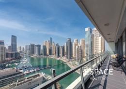 Apartment - 3 bedrooms - 4 bathrooms for rent in Silverene Tower A - Silverene - Dubai Marina - Dubai Apartment - 3 bedrooms - 4 bathrooms for rent in Silverene Tower A - Silverene - Dubai Marina - Dubai