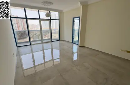 شقة - غرفة نوم - 2 حمامات للايجار في برج البوابة 1 - مشيرف - عجمان