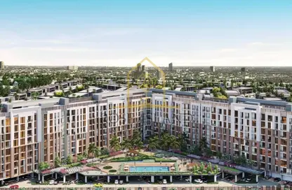 Outdoor Building image for: Townhouse - 1 Bedroom - 2 Bathrooms for sale in Rukan Tower B - Rukan Tower - Dubai Land - Dubai, Image 1