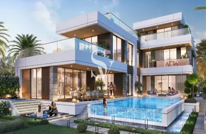 Pool image for: Townhouse - 5 Bedrooms - 5 Bathrooms for sale in Morocco by Damac - Damac Lagoons - Dubai, Image 1