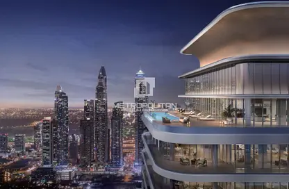 شقة - غرفة نوم - 1 حمام للبيع في برج Seapoint 1 - سي بوينت - إعمار بيتشفرونت - دبي هاربور - دبي
