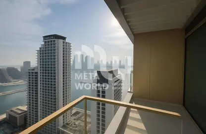 Apartment - 1 Bedroom - 2 Bathrooms for sale in Grand Bleu Tower 1 - EMAAR Beachfront - Dubai Harbour - Dubai