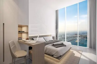 Apartment - Studio - 1 Bathroom for sale in Ciel Tower - Dubai Marina - Dubai