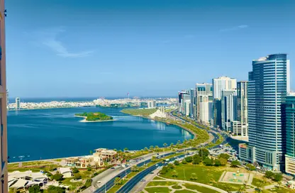 Apartment - 3 Bedrooms - 4 Bathrooms for rent in Al Majaz Pearl - Al Majaz 2 - Al Majaz - Sharjah