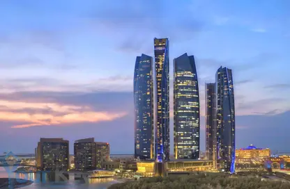Apartment - 2 Bedrooms - 3 Bathrooms for rent in Etihad Tower 2 - Etihad Towers - Corniche Road - Abu Dhabi
