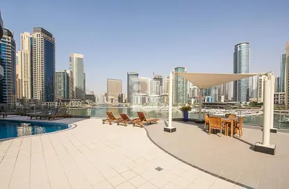 Apartment - Studio - 1 Bathroom for rent in The Point - Dubai Marina - Dubai