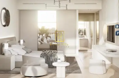 Living Room image for: Apartment - 2 Bedrooms - 2 Bathrooms for sale in Binghatti Tulip - Jumeirah Village Circle - Dubai, Image 1