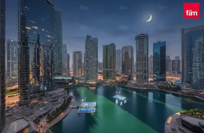 شقة - غرفة نوم - 2 حمامات للبيع في برج كونكورد - (JLT) مجمع H - أبراج بحيرة الجميرا - دبي