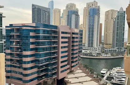 شقة - غرفة نوم - 2 حمامات للايجار في شراع المارينا - دبي مارينا - دبي