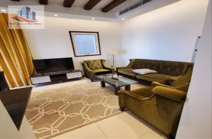 Living Room image for: Apartment - 2 Bedrooms - 2 Bathrooms for rent in Al Heerah - Sharjah, Image 1